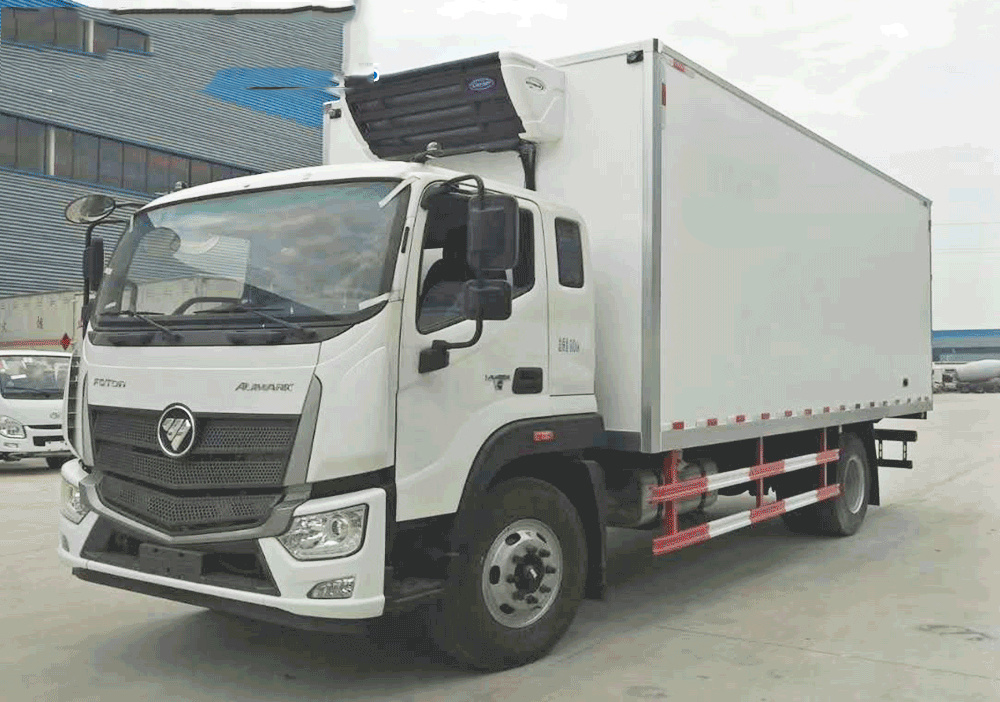 國(guó)六福田歐馬可S5冷藏車
